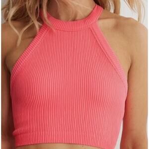 NEW Aerie‎ Ribbed Sleeveless Crop Tank top SZ XL